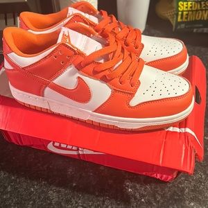 women’s Nike Dunk Low orange